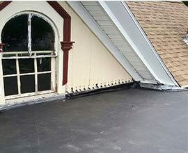 Rubber Roof Replacement